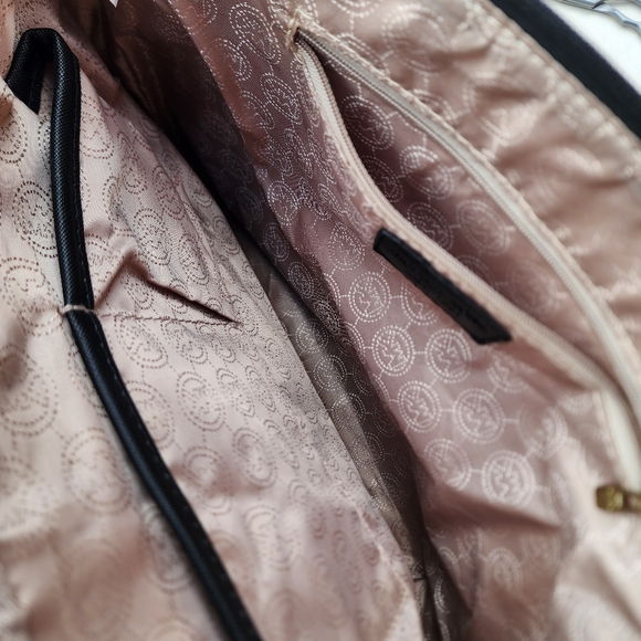 Michael Kors Two Tone Shoulder Purse - Picture 6 of 8